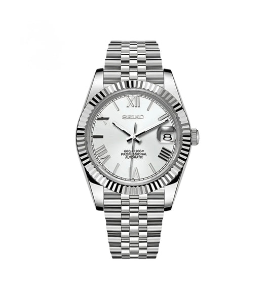 ASTRA MODS – DATEJUST "ROMAN SILVER"